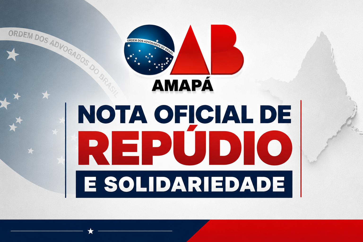 NOTA OFICIAL DE REPÚDIO E SOLIDARIEDADE